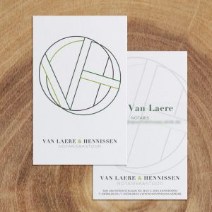 PITTEVILS.COM Freelance graphic design met een passie voor typografie_Visuele identiteit Logo design Van laere en hennissen